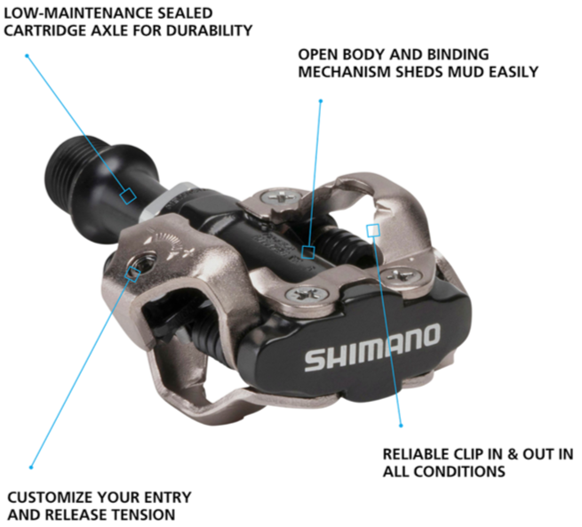 M540 Pedals