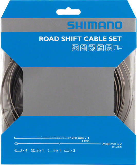 Road Stainless Derailleur Cable and Housing Set