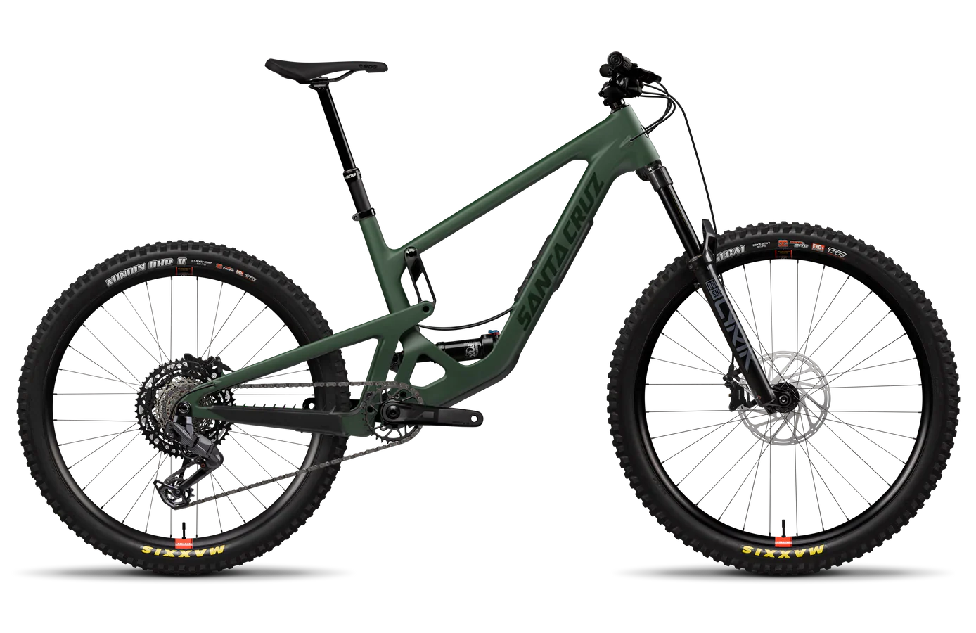 Santa Cruz Bronson Matte Pablano Green 2026